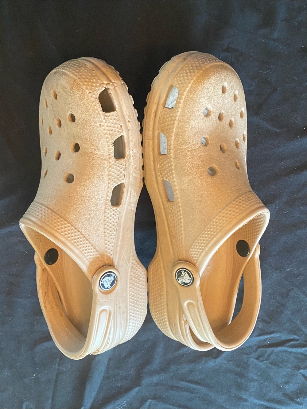 Classic Women's Tan Clog Mules - Comfortable Slip-On crocs